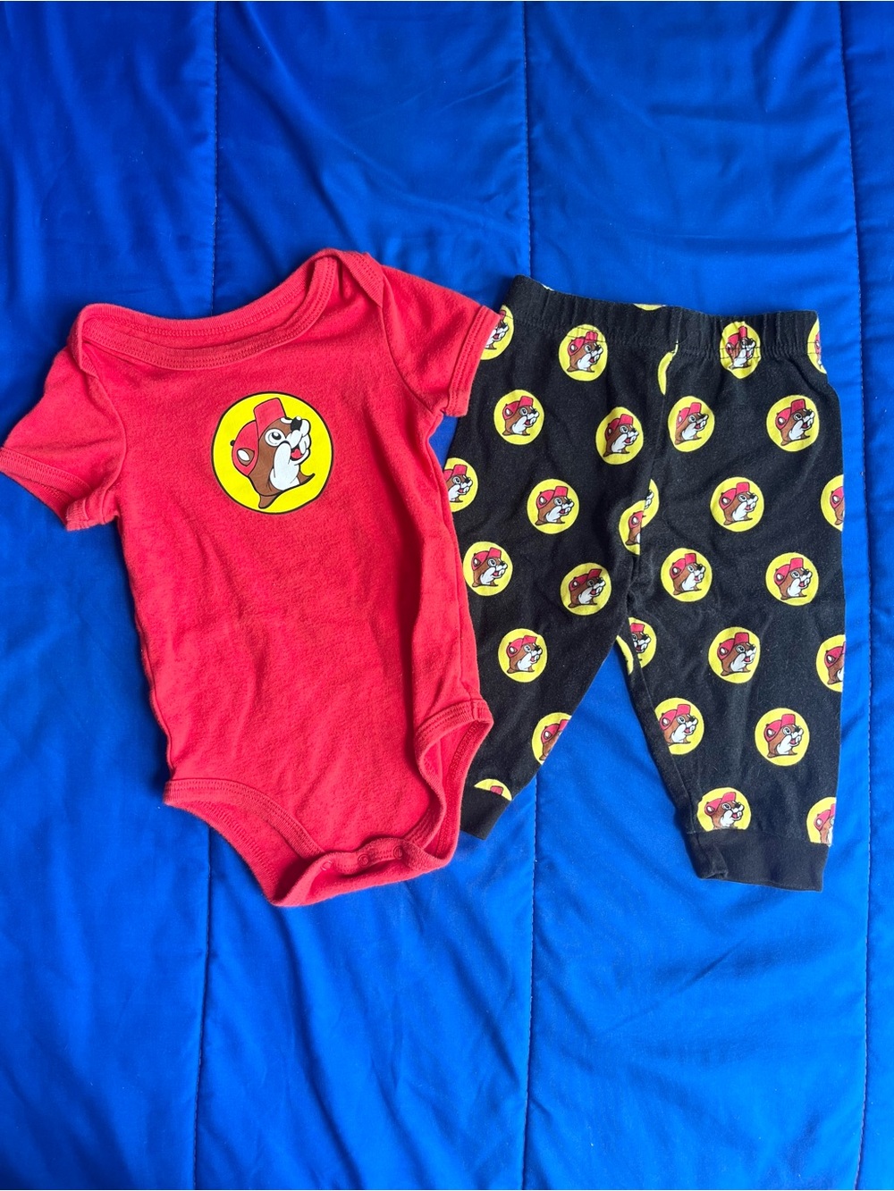 BUC-EE’S Baby Short Sleeve Bodysuit Pant Outfit Set 6 Months